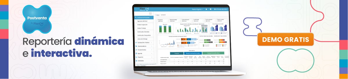 Agenda una demo gratis de PlanOK Postventa