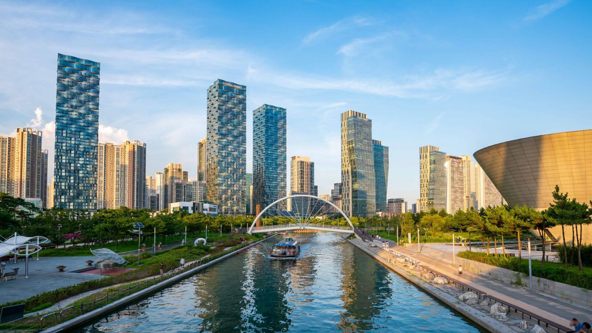 Songdo, ciudad privada de Corea del Sur